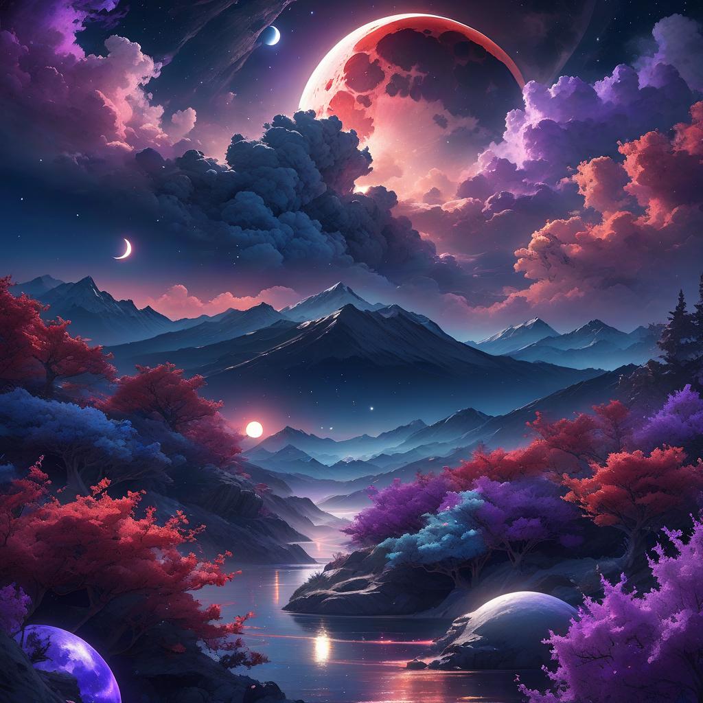 Moods of the mysterious Moon