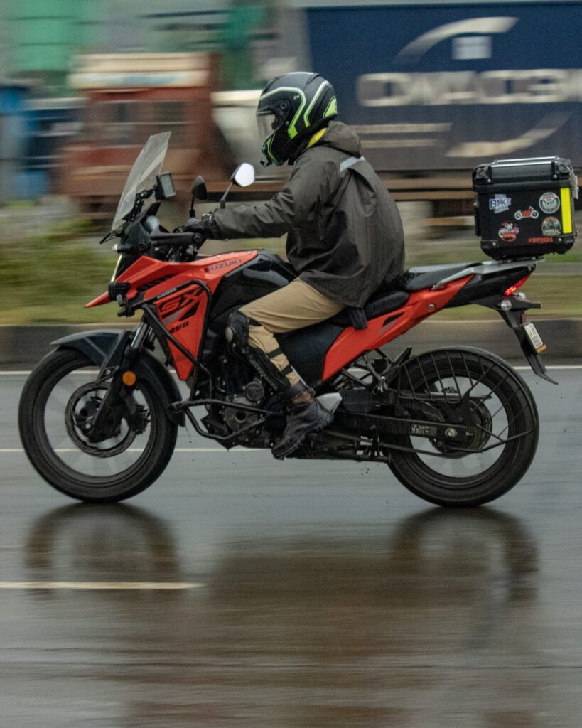 Panning Shot Bike