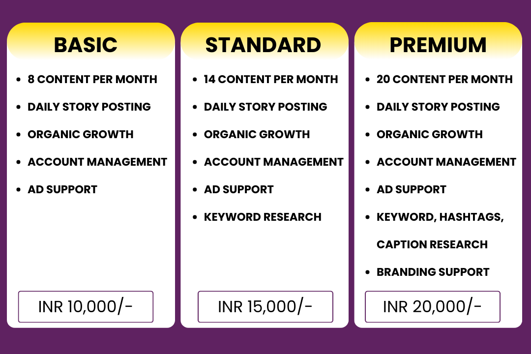 Social Media Packages